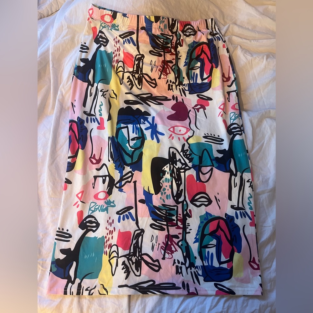 Graffiti skirt
